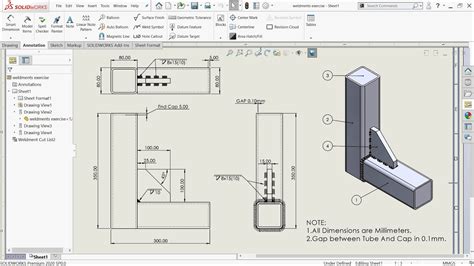 solidworks fea weld non sheet metal|solidworks weldments static.